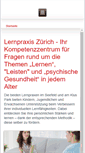 Mobile Screenshot of lernpraxis.ch